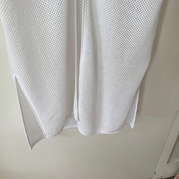 LIV BY HABITAT | Mesh Stitch White Duster Cardigan - Picture 5 of 13